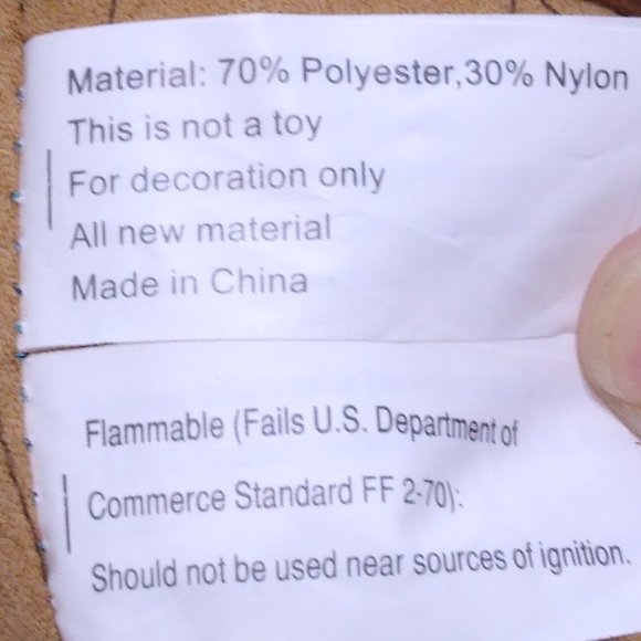 Santa Claus Fireplace Door Hanger Xmas Home Décor Interior - Home Interior 58136 - Picture 9 of 9